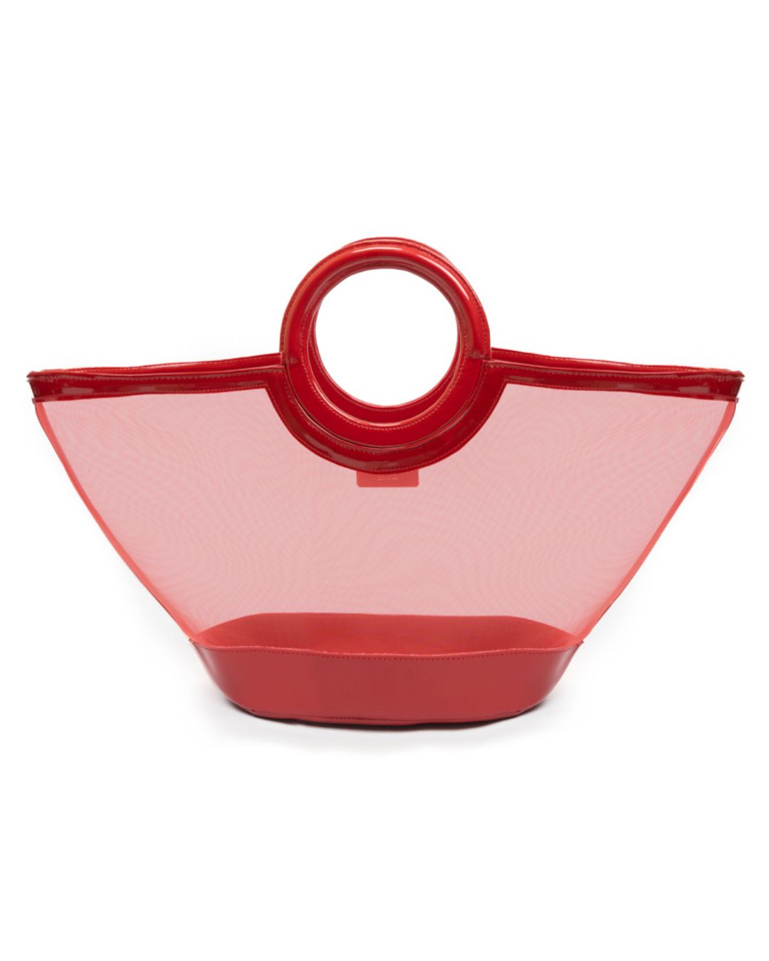 Jelly Tote Large Red Mesh Bag | KTO2 Bespoke